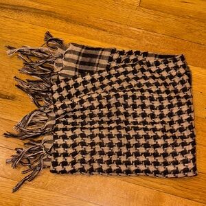 Textured Scarf Kufiya Shemagh Military